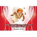 Sticker cu ingeras, Domnul te va pazi